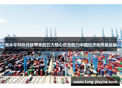高水平对外开放带来的五大核心优势助力中国经济高质量发展